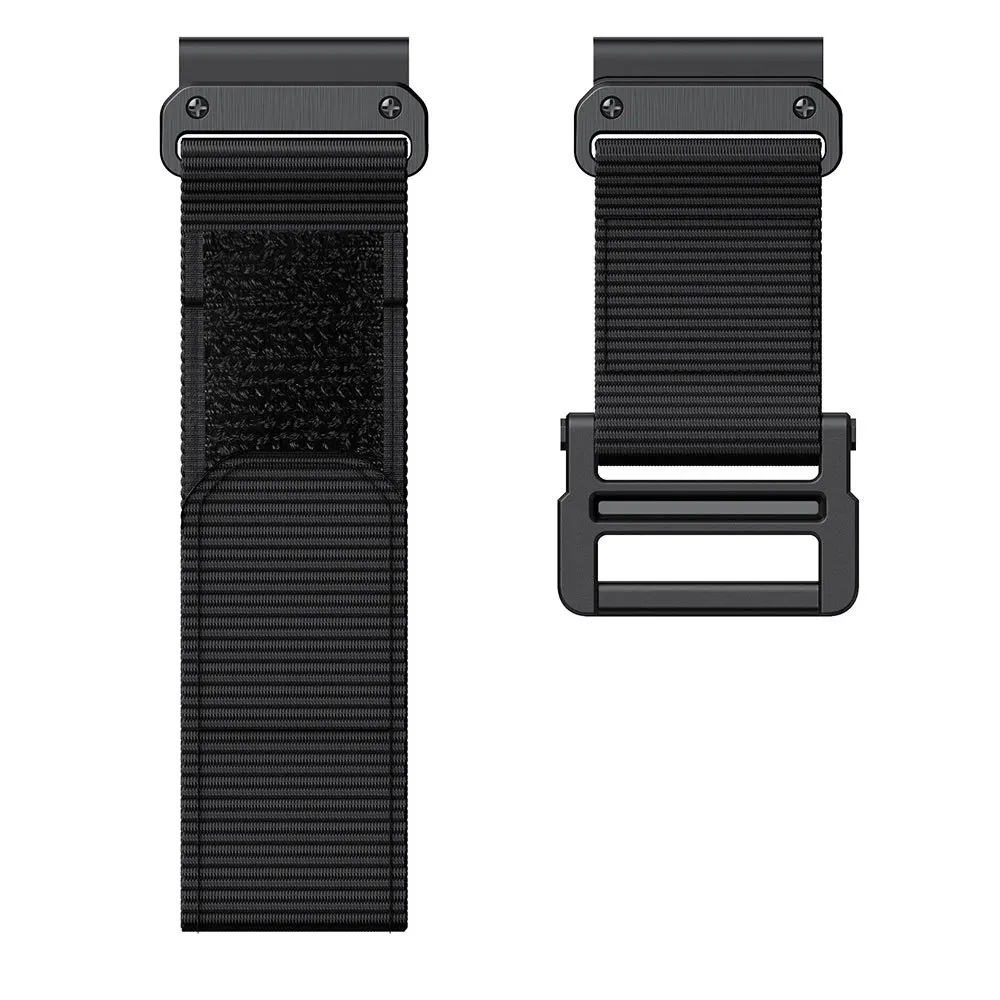 26mm Nylon Replaceable Strap Wristband For Garmin Fenix5X/5XPlus/6X/6XPro/7X/3/3HR Easy Fit Watch Band Canvas Bracelet Correa