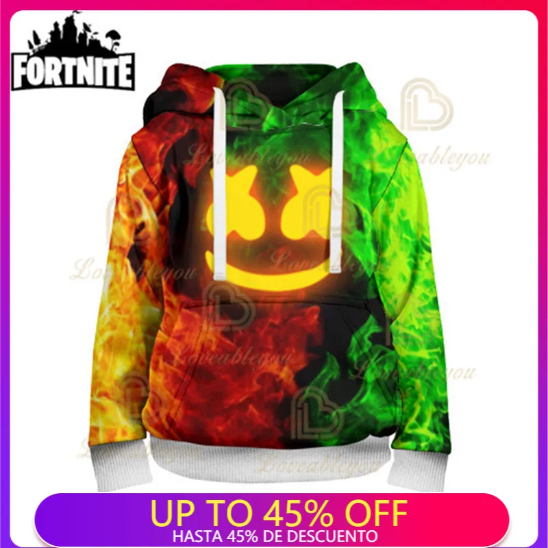 

Battle Royale Hoodie Sweatshirt Fortnite Sudaderas Victory Cartoon Tops Teen Clothes Kids Hero Game 3D Boys Girls