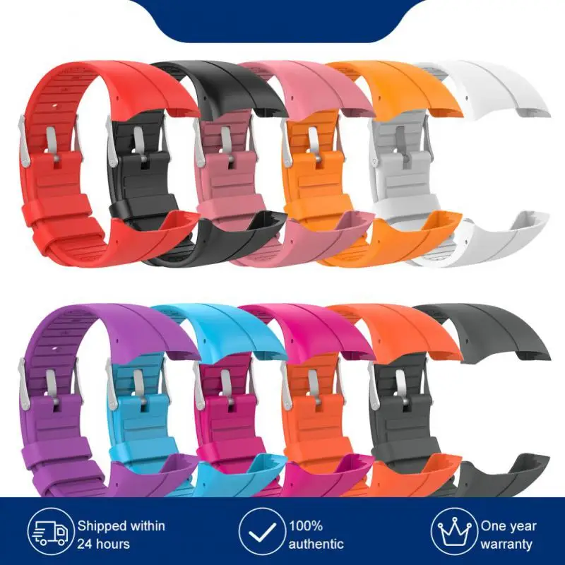 

Colorful Silicone Band For Polar M400/M430 Official With The Same Paragraph Solid Straps Writhband Replacement Bracelet Belt