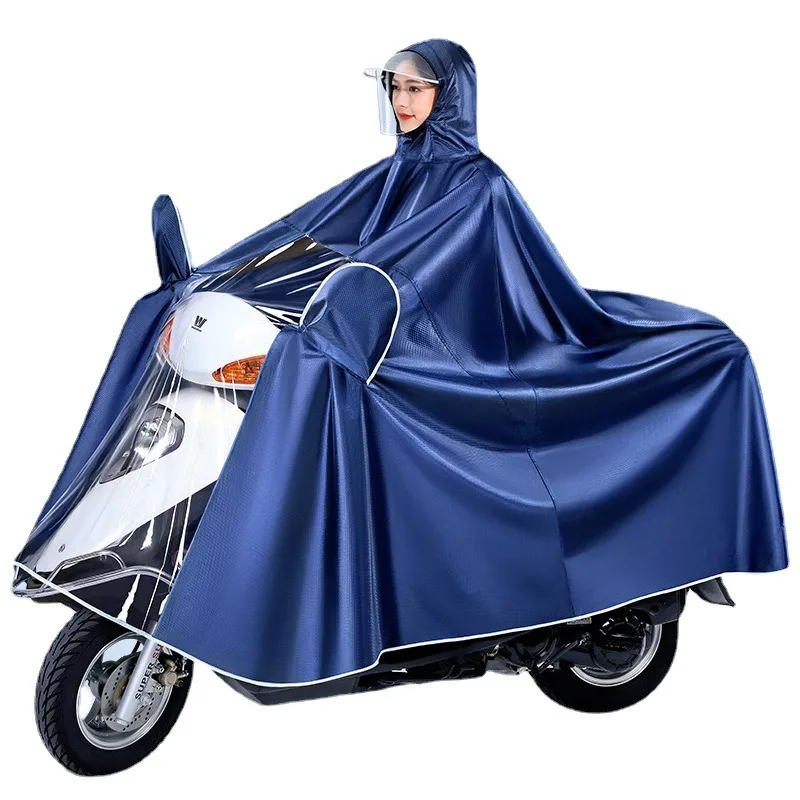 

1pcs High Quality EVA Unisex Raincoat Thickened Waterproof Rain Coat Women Men Black Camping Waterproof Rainwear Suit