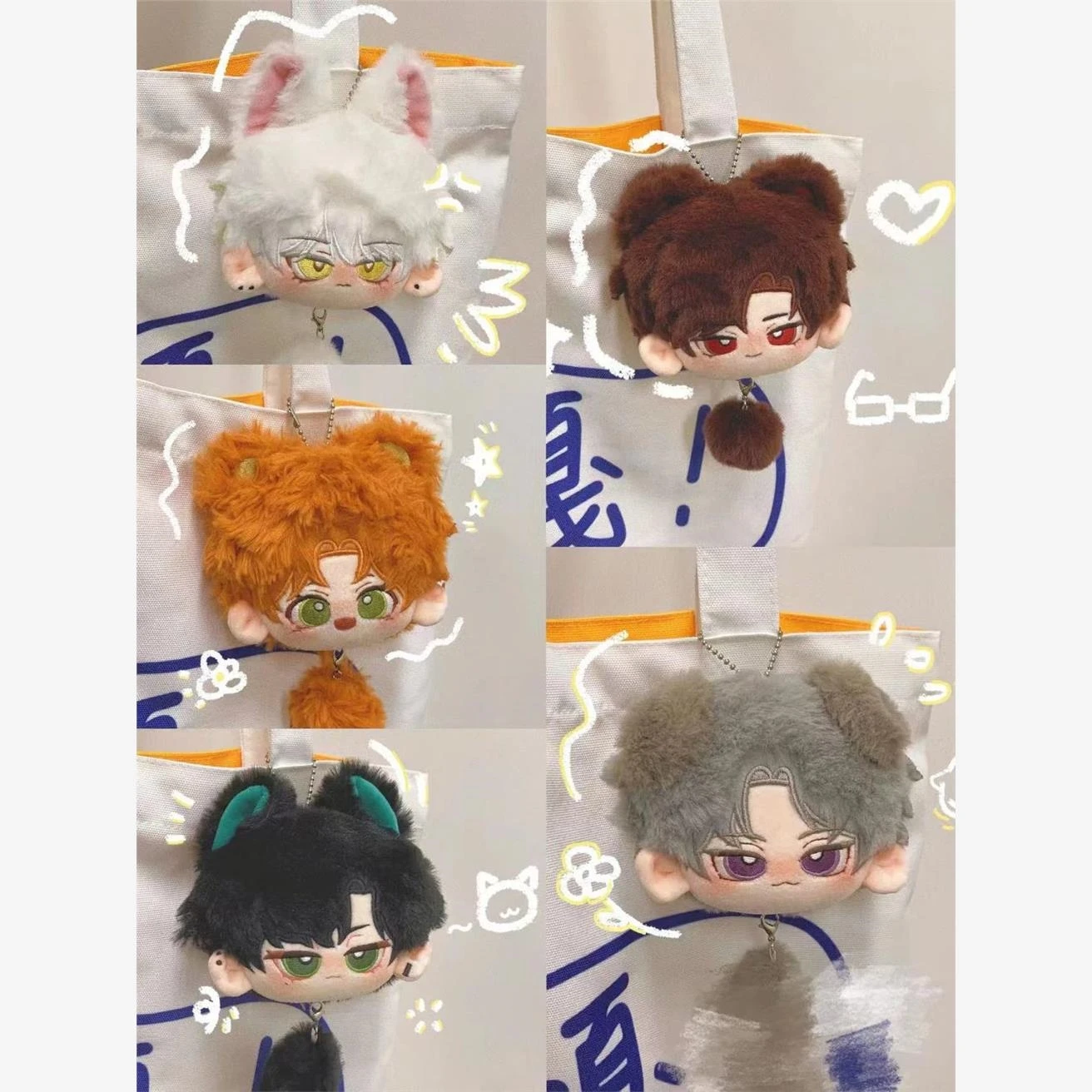 Женская и Ночная кукла Osborn Эван Sariel Чарли Джесси хлопковая для косплея пушистая