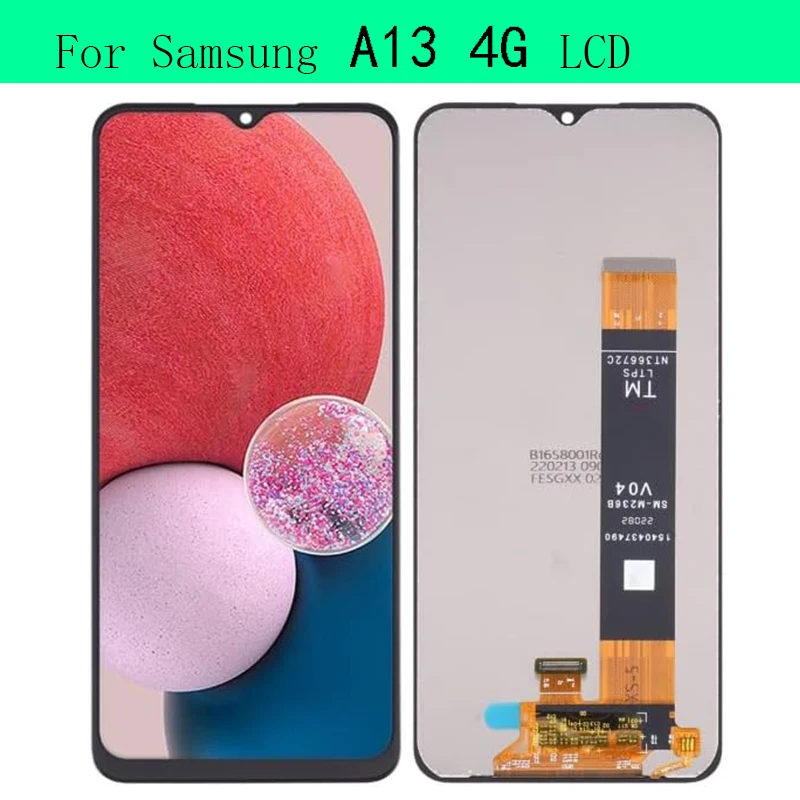 

6.5" NEW For Samsung Galaxy A13 4G LCD Display A135F Screen Replacement Parts For Samsung A13 LTE A135U A135B A135U1 LCD