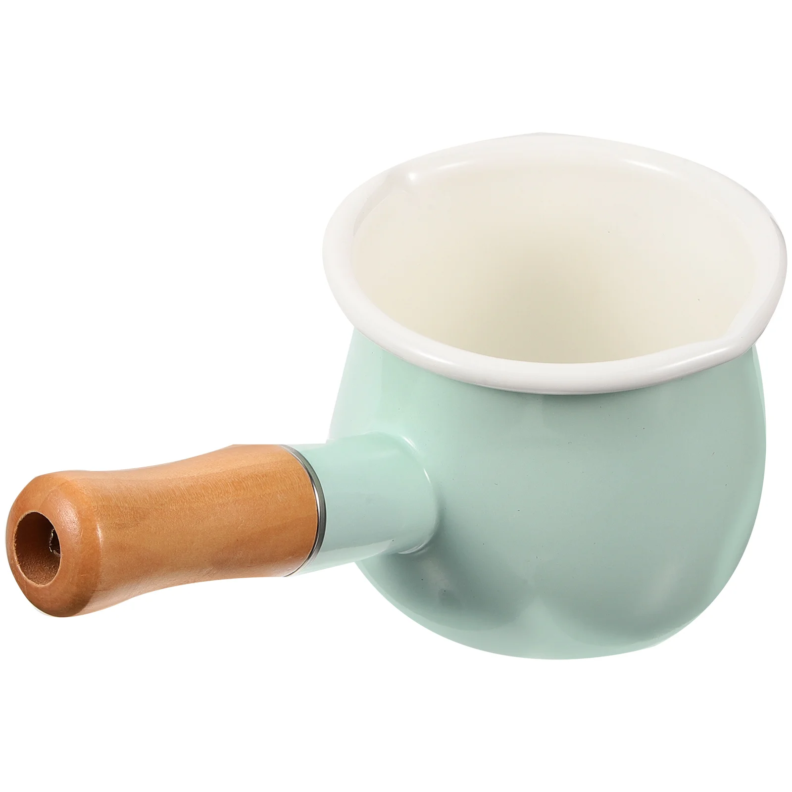 10 см серая эмалированная молочная кастрюля мини-кастрюля для масла