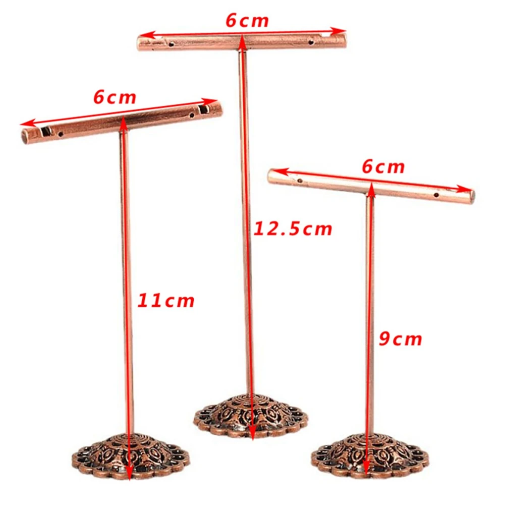 Портативная стойка для демонстрации ювелирных изделий металлическая шпилька