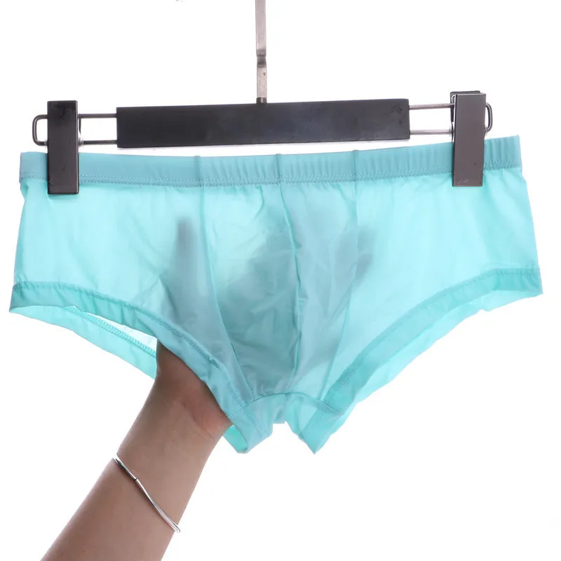 

men's ice silk underwear breathable sexy boxer
