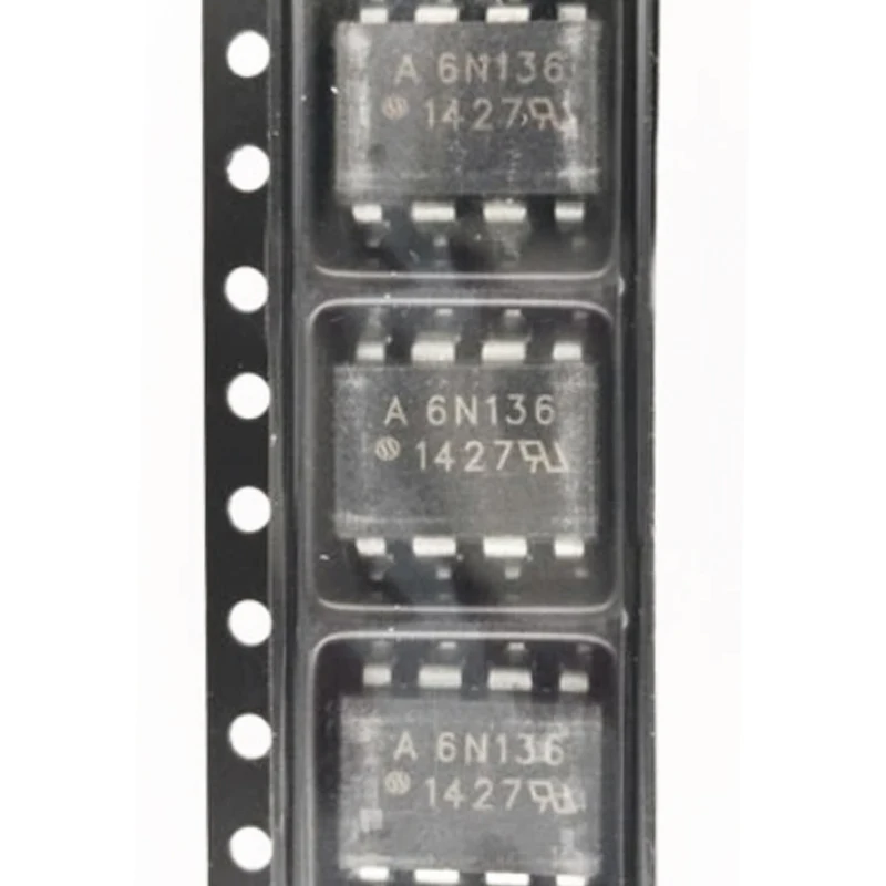 (10 шт.) A6N136 HCPL-6N136 SOP8 черный оптрон новый оригинальный