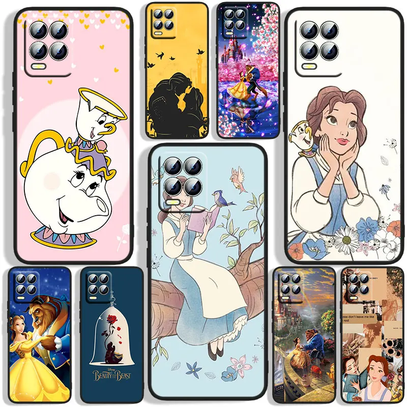 

Beauty and the Beast Phone Case For OPPO Realme 5 6i 6s 7 7i(Global) 8 8i Pro 5G Realme Narzo 50A Narzo 50i Black Soft Capa Back