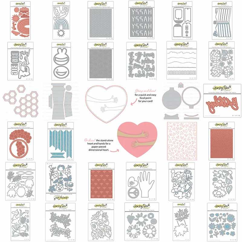 

Rainbow Cake Tags Metal Cutting Dies Hot Foil New Arrival 2022 Scrapbook Diary Decoration Embossing Template Diy Greeting