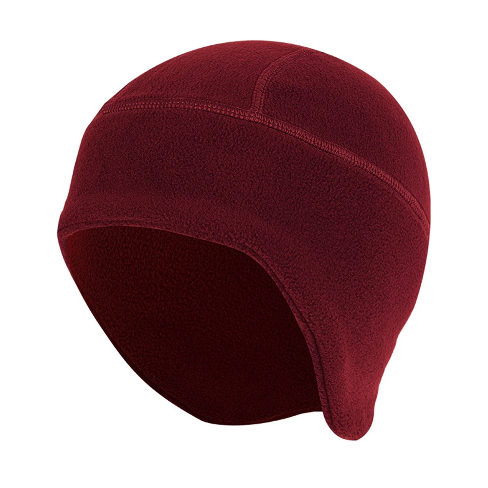 

Riding Hats for Adult Cold Weather Fleece Beanie Caps Winter Thermal with Ear Flaps Multiple Colour Sports Cap