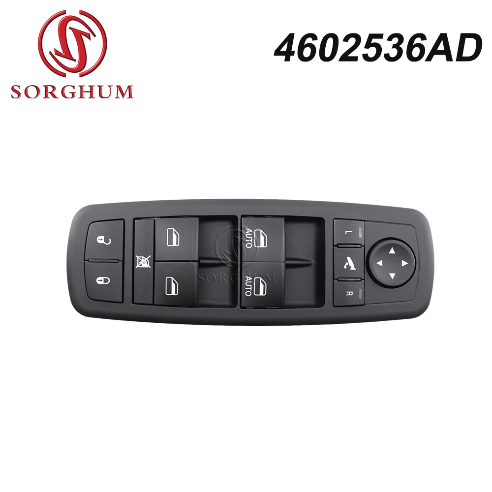 Переключатель Стеклоподъемника SORGHUM 4602536AD для Chrysler Town Country Grand Caravan 08-15 68110872AA 4602536AF