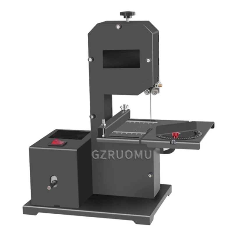 Электрическая настольная деревообрабатывающая ленточная пила 800 Вт небольшой