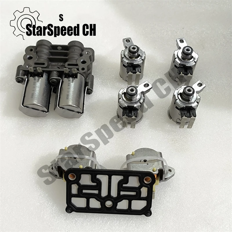 

Оригинальный комплект электромагнитного клапана автоматической коробки передач DCT360, подходит для Ford Zotye T600 Cheetah Baojun MG MG6 DCT360, автозапчасти