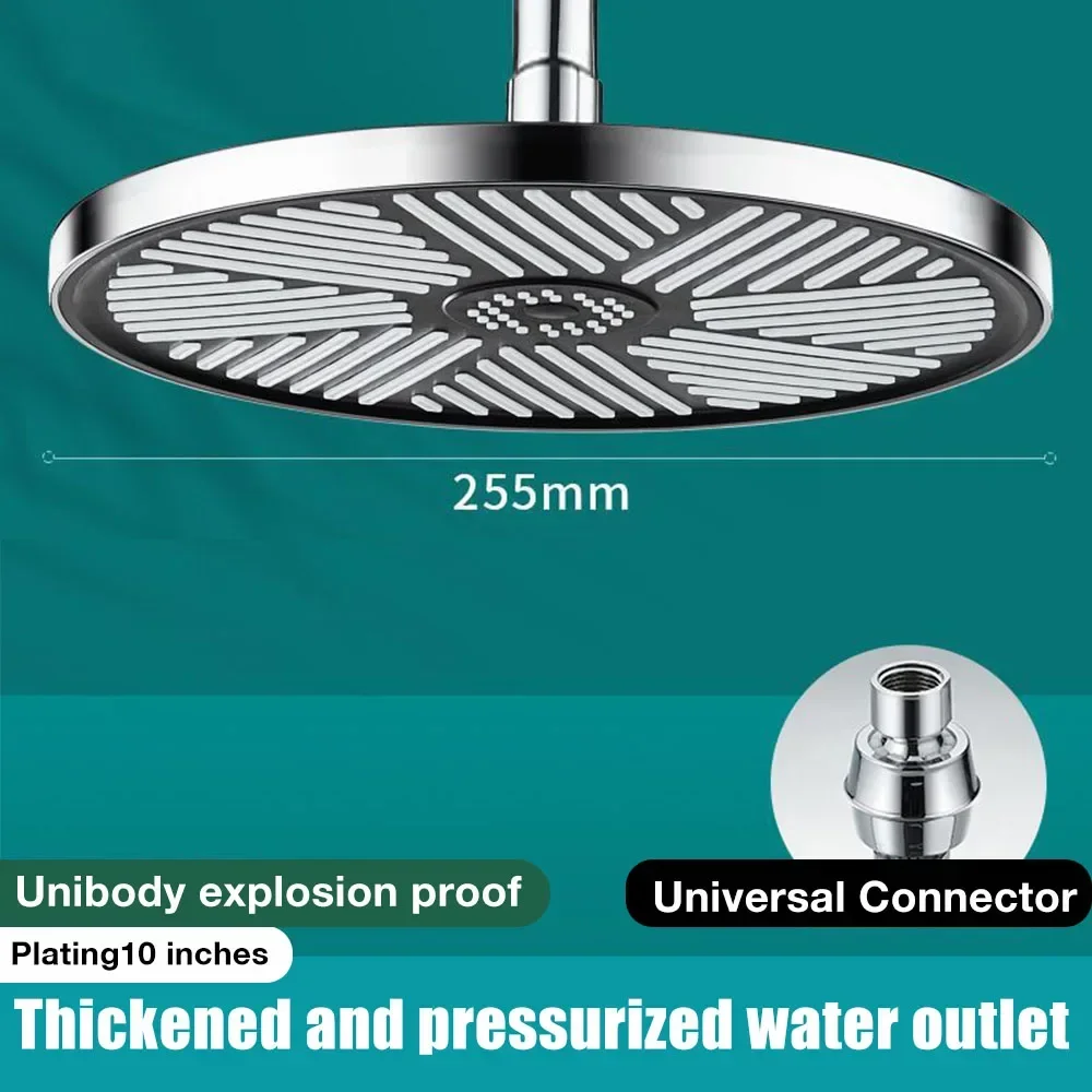 

Большая панель душевая лейка 10 дюймов