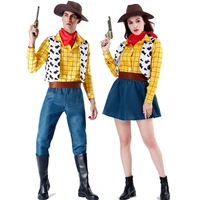 adult couple woody cowboy cosplay costume