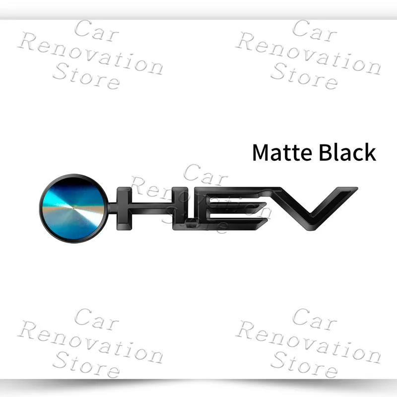 

3D ABS пластик HEV логотип наклейка для Toyota Camry Corolla Highlander Prius Auris Hilux Prado боковое крыло украшение заднего багажника