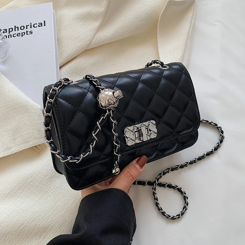 

Solid Color PU Leather Shoulder Bags for Women 2022 Summer Hit Trendy Brand Luxury Handbags Small Lady Fashion Crossbody Bags