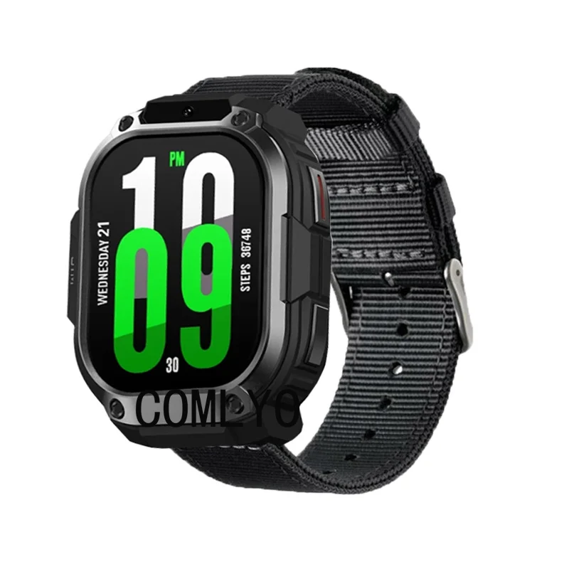 Браслет 3 в 1 для смарт-часов Zeblaze Thor SQ нейлоновая Защитная пленка экрана