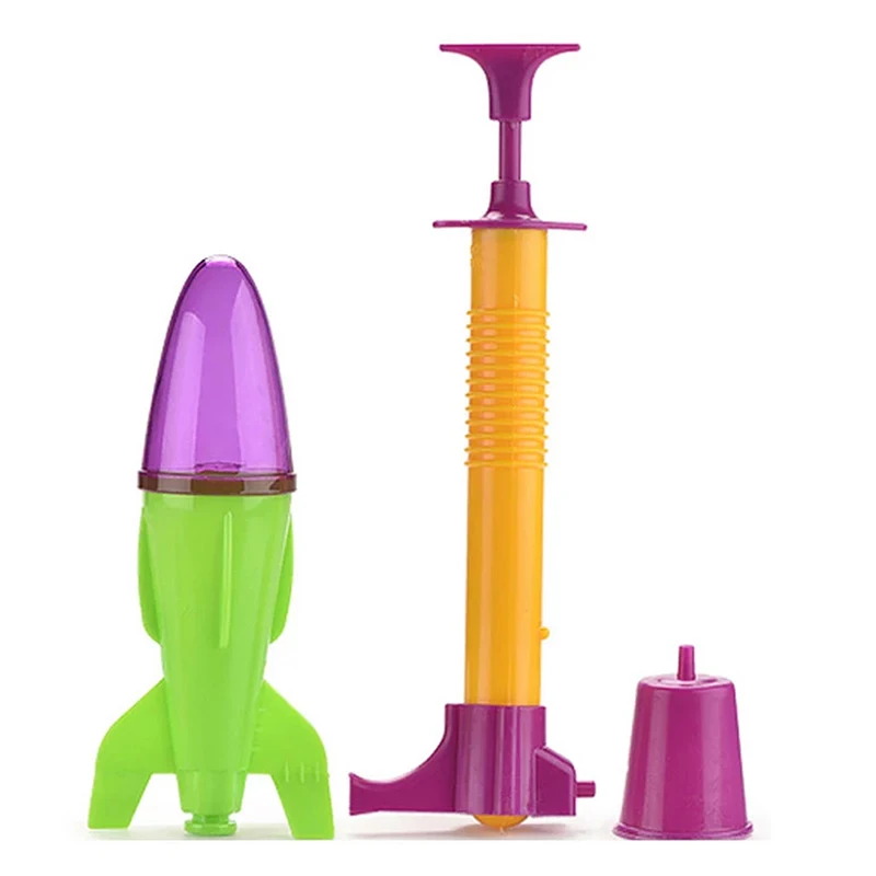 

1Set Rocket Launcher Outdoor Toy Jump Jet Launcher Water Powered Rocket Developing Intelligent STEM Physics Experiments