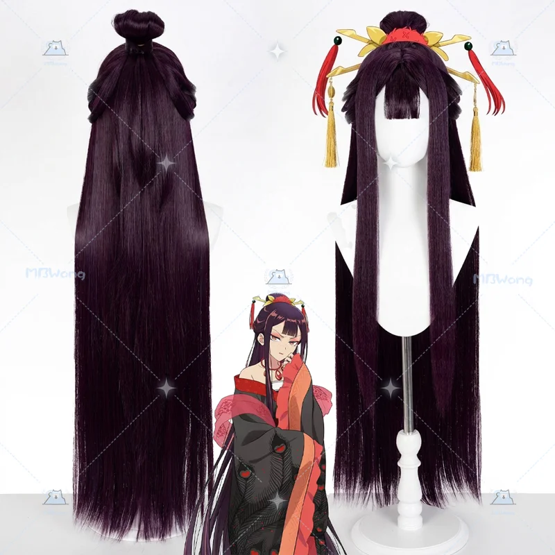 Фото Аниме-парик для косплея Keigetsu Shu из Futsutsuka na Akujo dewa Gozaimasu ga Reirin Kou, для старинного костюма, для вечеринки Хэллоуин, для взрослых №3