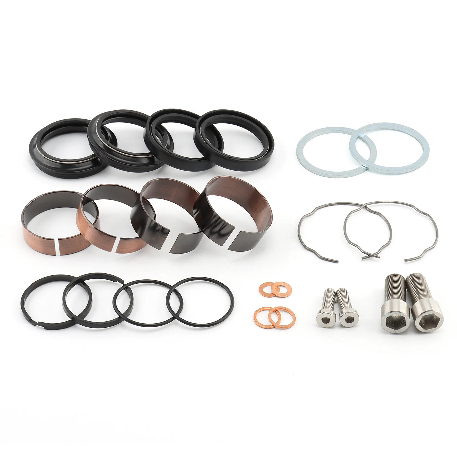 

Для Harley Dyna Fat Bob FXDF Low Rider FXDL Street Bob FXDB 2006-17 49 мм мотоциклетная передняя вилка, ремонтные уплотнения, комплекты ботинок