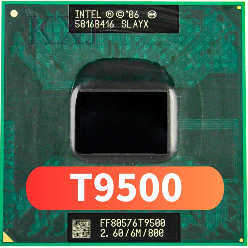 

Free Shipping intel CPU laptop Core 2 Duo T9500 CPU 6M Cache/2.6GHz/800/Dual-Core Socket 479Laptop processor for GM45 PM45
