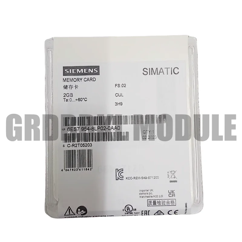 Фото Совершенно новая оригинальная карта памяти SIEMENS 6ES7954-8LP02-0AA0 6ES7 954-8LP02-0AA0 2 ГБ №3
