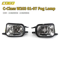 auto front bumper fog light lamp assembly for benz w203 2001 2007 2158200556 2158200656
