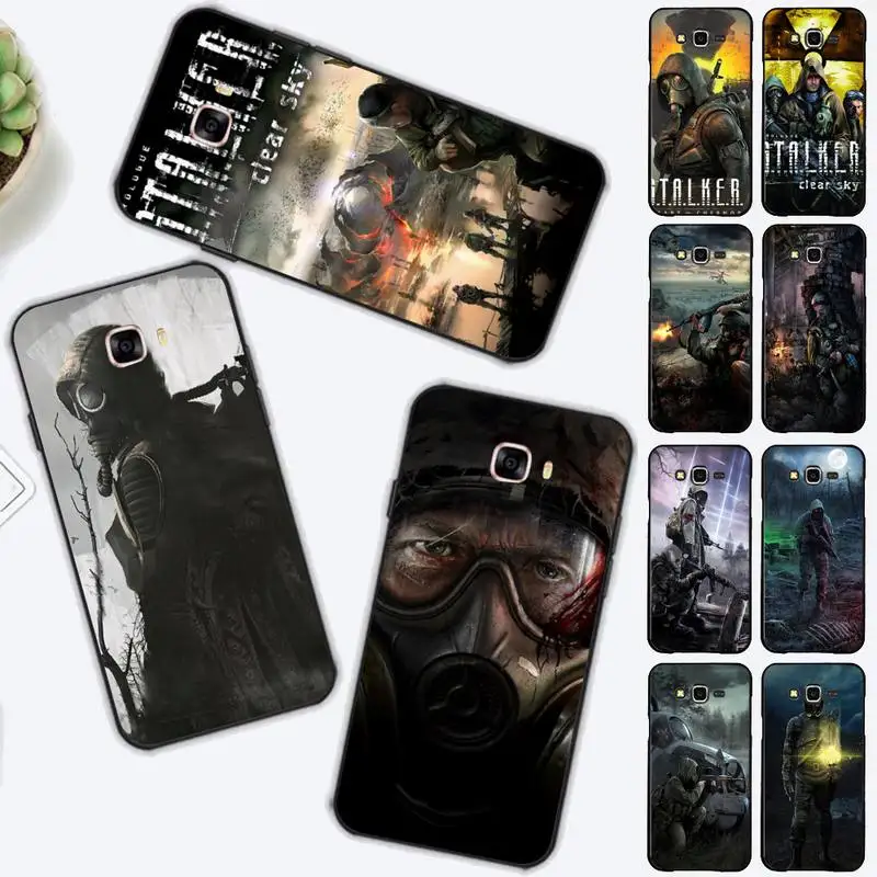 

Stalker Clear Sky Phone Case for Samsung J 2 3 4 5 6 7 8 prime plus 2018 2017 2016 core