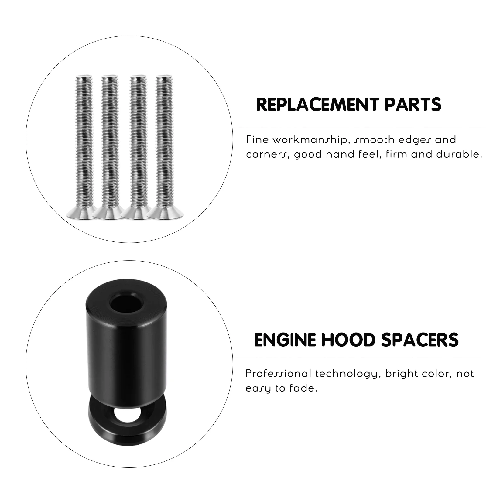 Проставка для капота вентиляция двигателя автомобильные аксессуары проставки