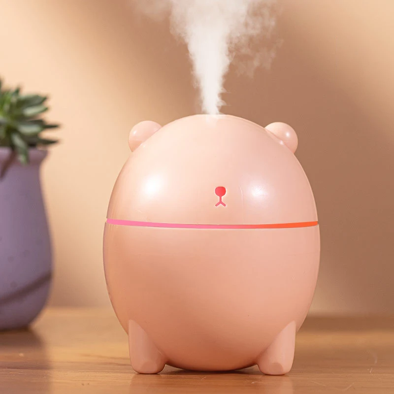

Mini Air Humidifier USB Portable Essential Oil Diffuser 200/220ml Silent With Automatic Sensor For Home Car Air Purification