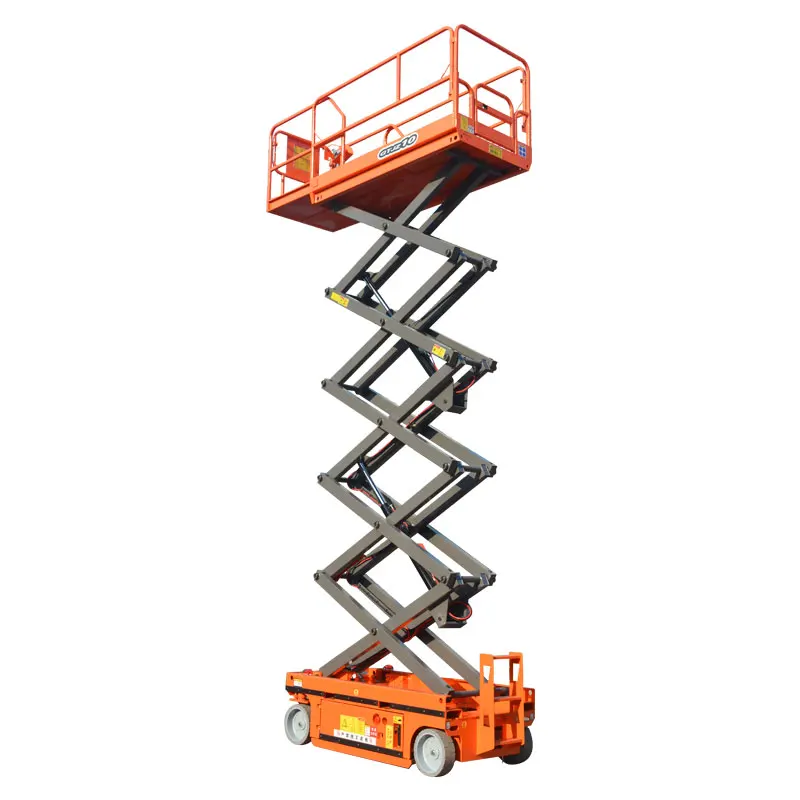Самоходный ножничный подъемник Qiyun Kinglift грузоподъемность 6 м высота платформы