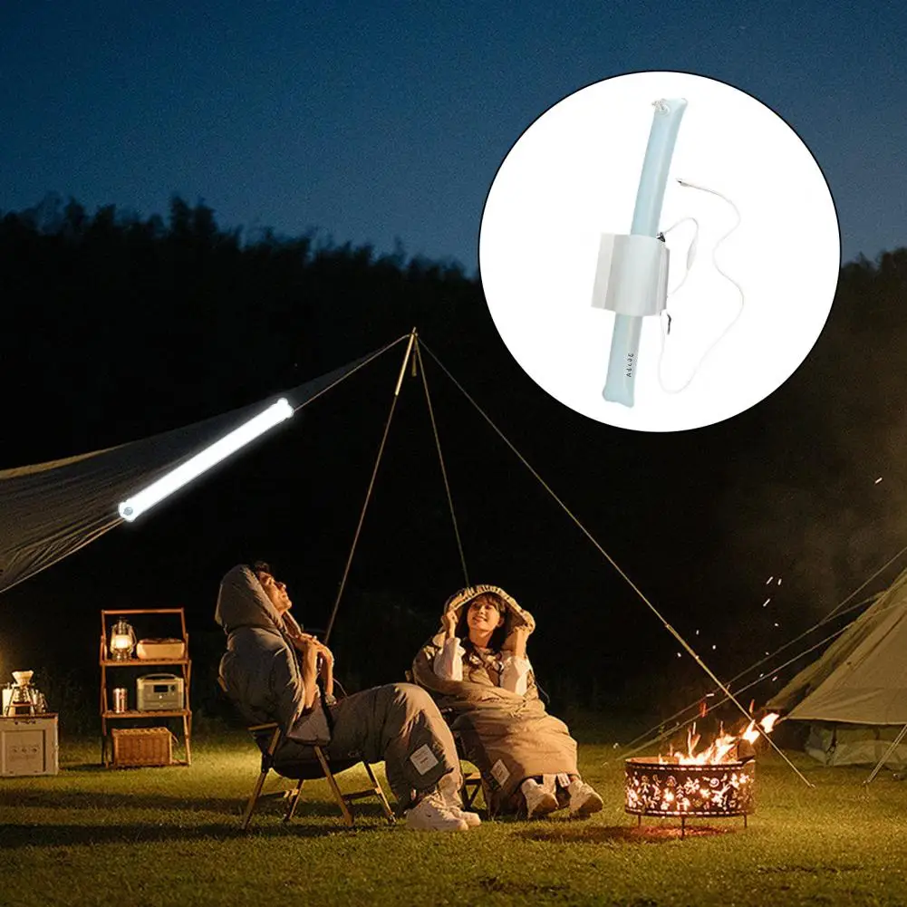 

Inflatable Light 1 Set Safe Uniform Light PVC Camping LED Outdoor Lights Camping Supplies
