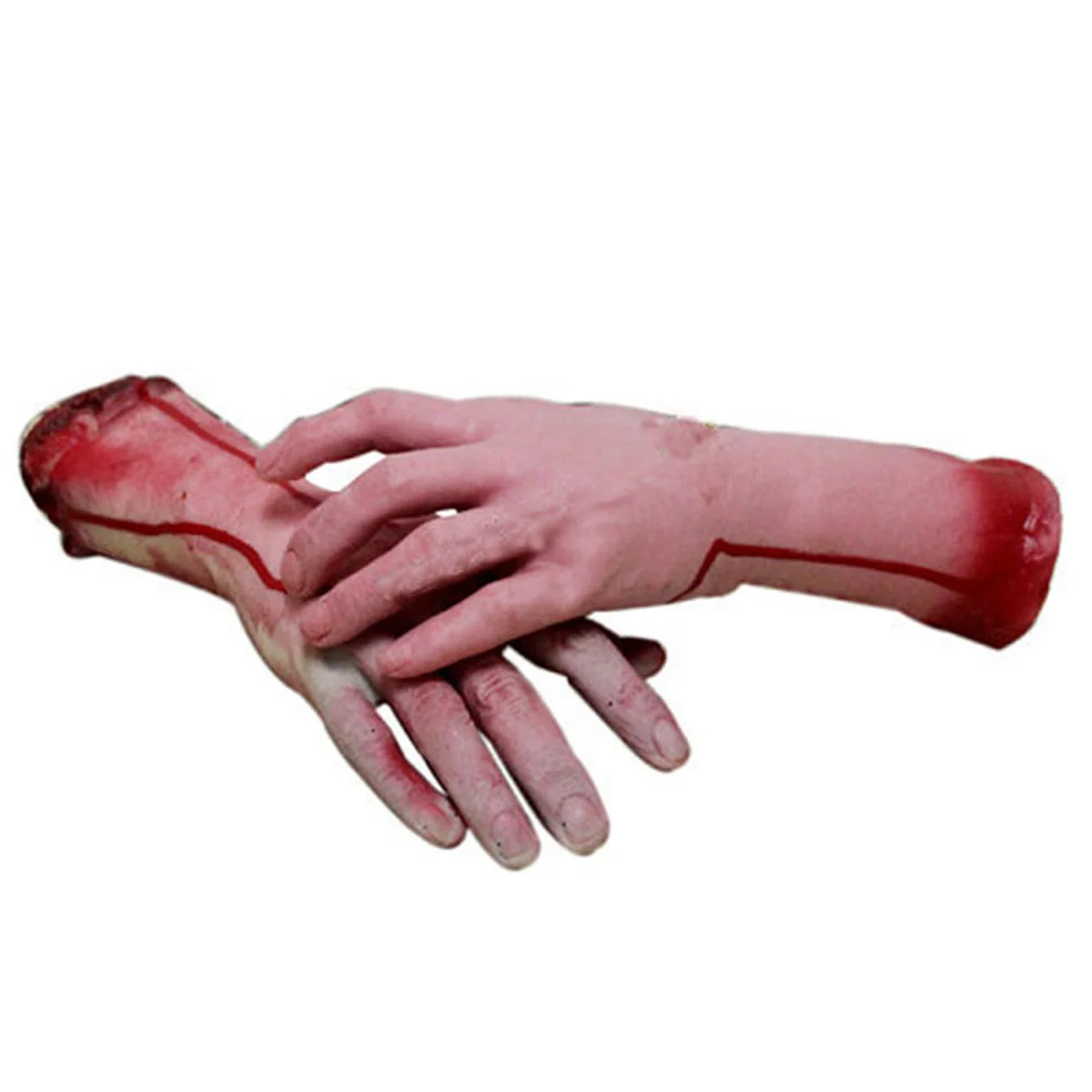 

Pair Of Scary Creepy Props Realistic Chopped Off Broken Hands Broken Limbs Body Part Gifts