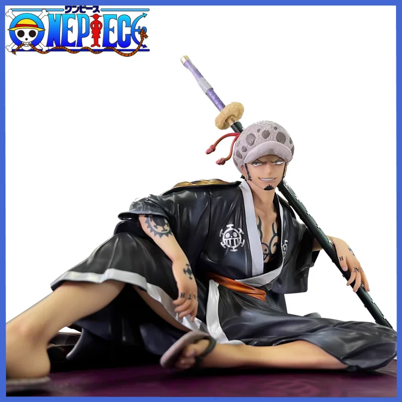 

13cm One Piece Trafalgar Law Figure Anime Sitting Kimono Action Figurine PVC Model Decoration Statues Collect Toy Halloween Gift