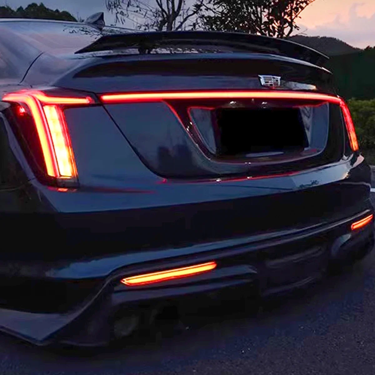 Автомобильные фары TYPY для Cadillac CT5 CT6 задний фонарь 2020-2023 светодиодный проектор
