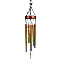 hourpark natures melody wind chimes brass wind chimes ornaments metal for wall hanging all season 11 8 x 46 inch