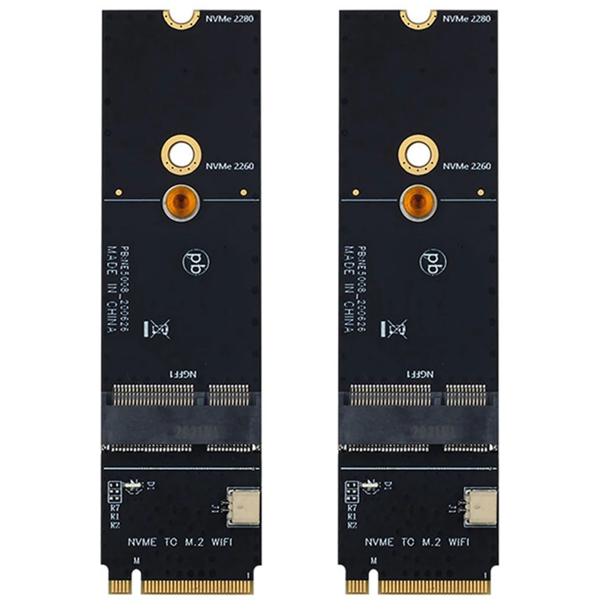 

2X Беспроводной M.2 A + E ключ слот для M.2 M ключ Wifi Bluetooth адаптер для AX200 9260 Bcm94352Z карта NVMe PCI Express SSD порт