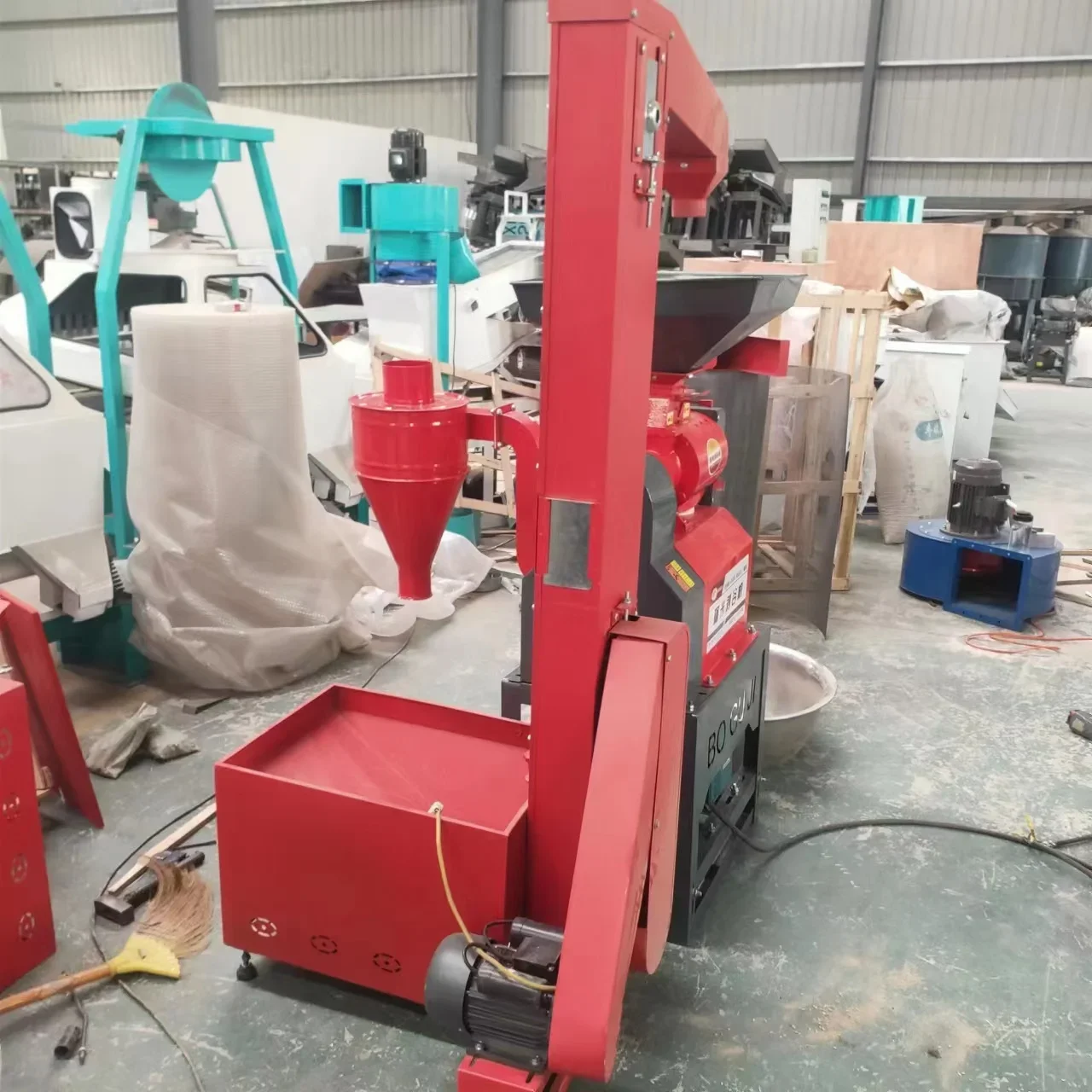 Маленькая комбинированная машина для измельчения риса шлифовальный круг