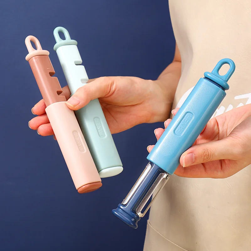 

Two-in-one Sharpener Peeler Multifunctional Tungsten Steel Rough Grinding Ceramic Fine Grinding Kitchen Fruit and Vegetable Tool