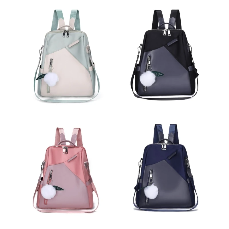 

Anti-theft Shoulder Bags Fashion Nylon School Backpack for Student Girls Bookbag