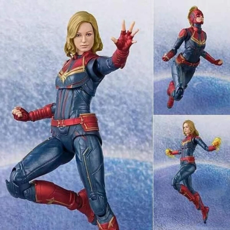 

Подвижная фигурка капитана фильма Marvel, модель куклы, украшения, креативные детские игрушки, персонализированные рождественские маленькие подарки