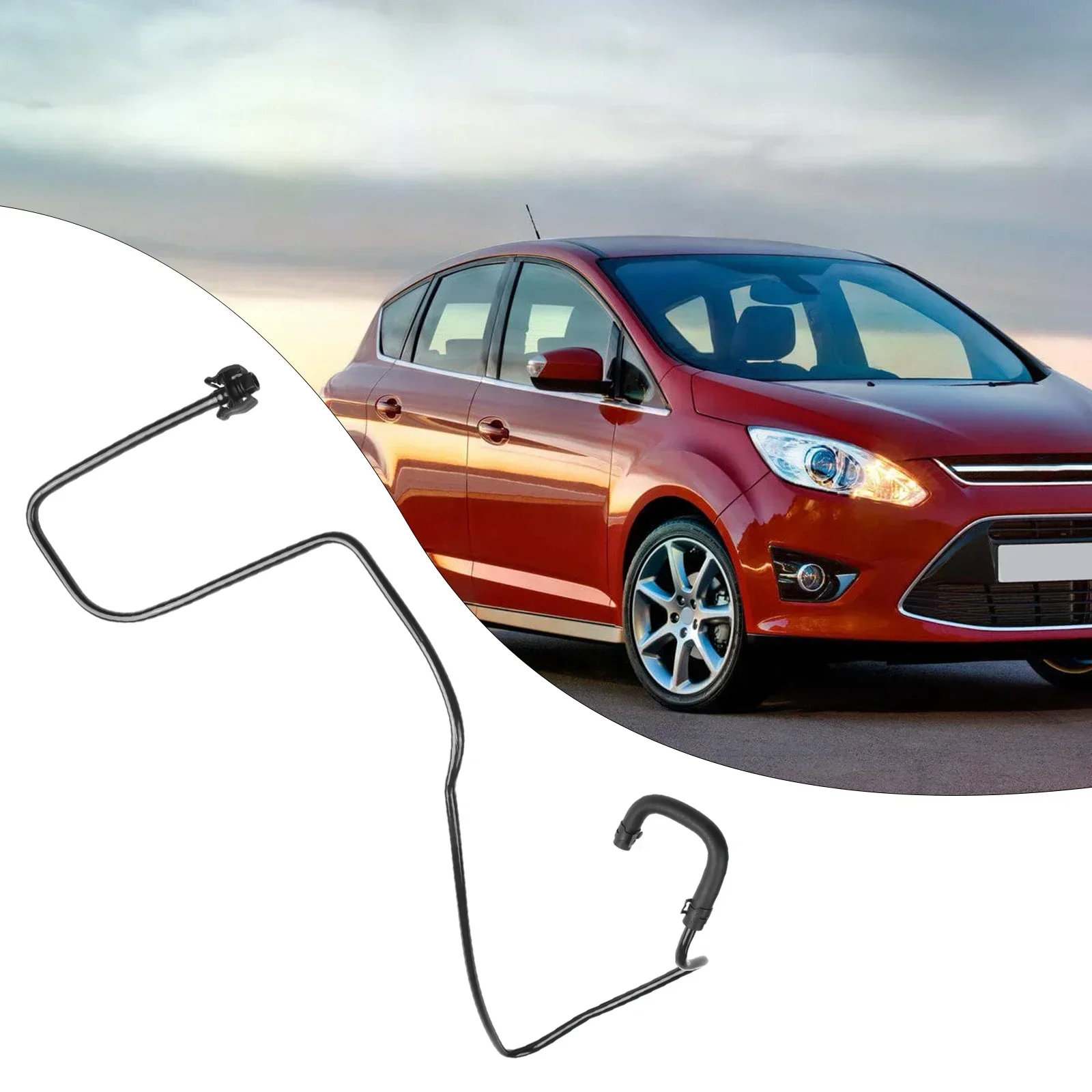 Расширительный шланг резервуара для воды радиатора Ford Fiesta BMax 8V218C012AG 1826328 Прямая