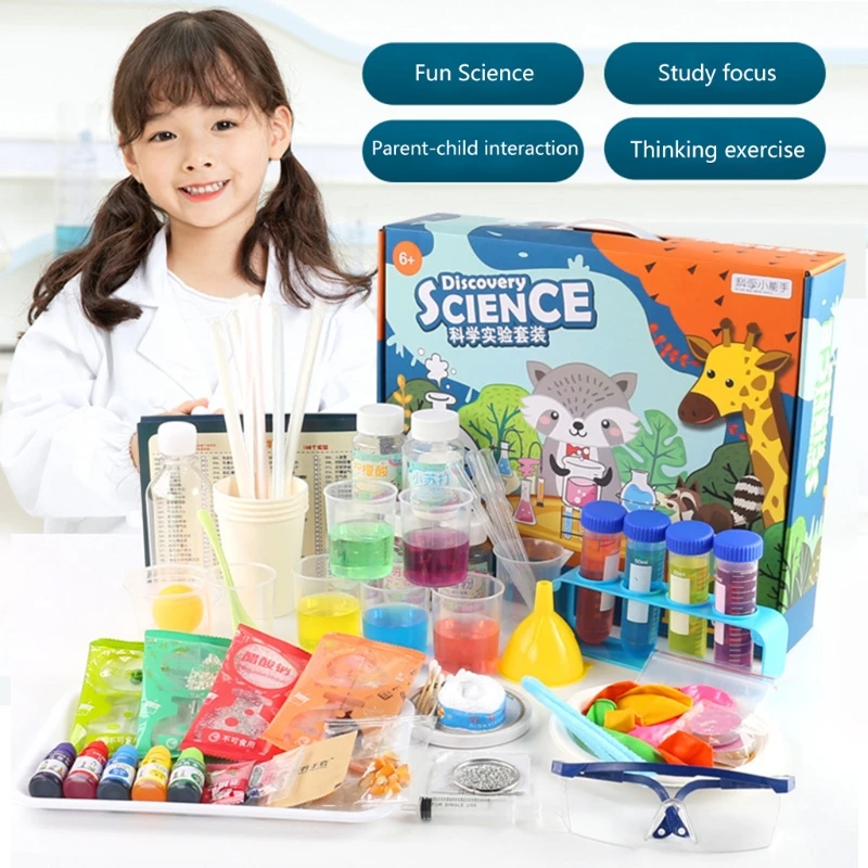 

Kids Simulation Chemical Experiment Portable Science Learning Educational Toys