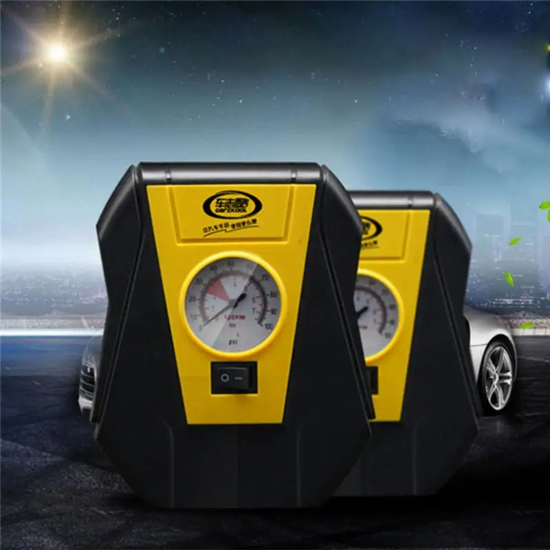 

Digital Tire Inflator DC 12 Volt Car Portable Air Compressor Pump 100 PSI Car Air Compressor For Auto Car Motorcycles Bicycles