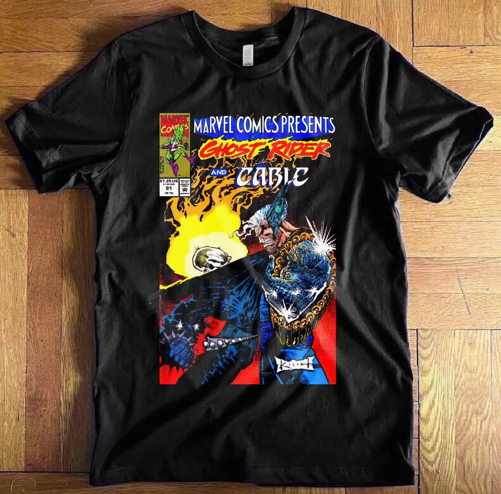 Футболка унисекс Ghost Rider (Брезентовая)