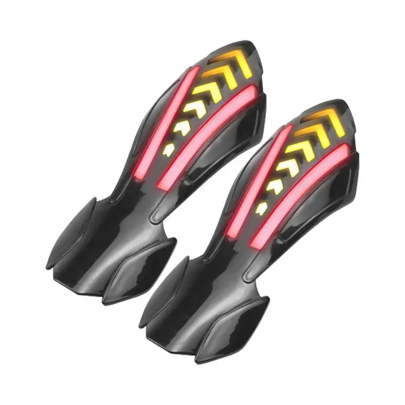 Мотоциклетные поручни защита для рук аксессуары мотоциклов со светодиодной