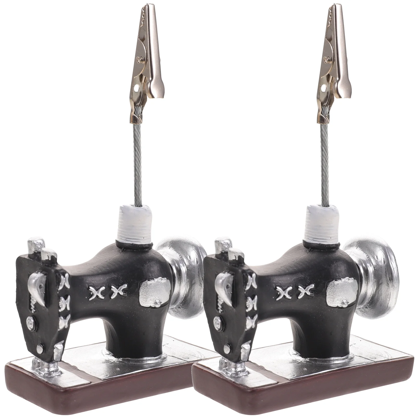 

2 шт., винтажные зажимы для записей