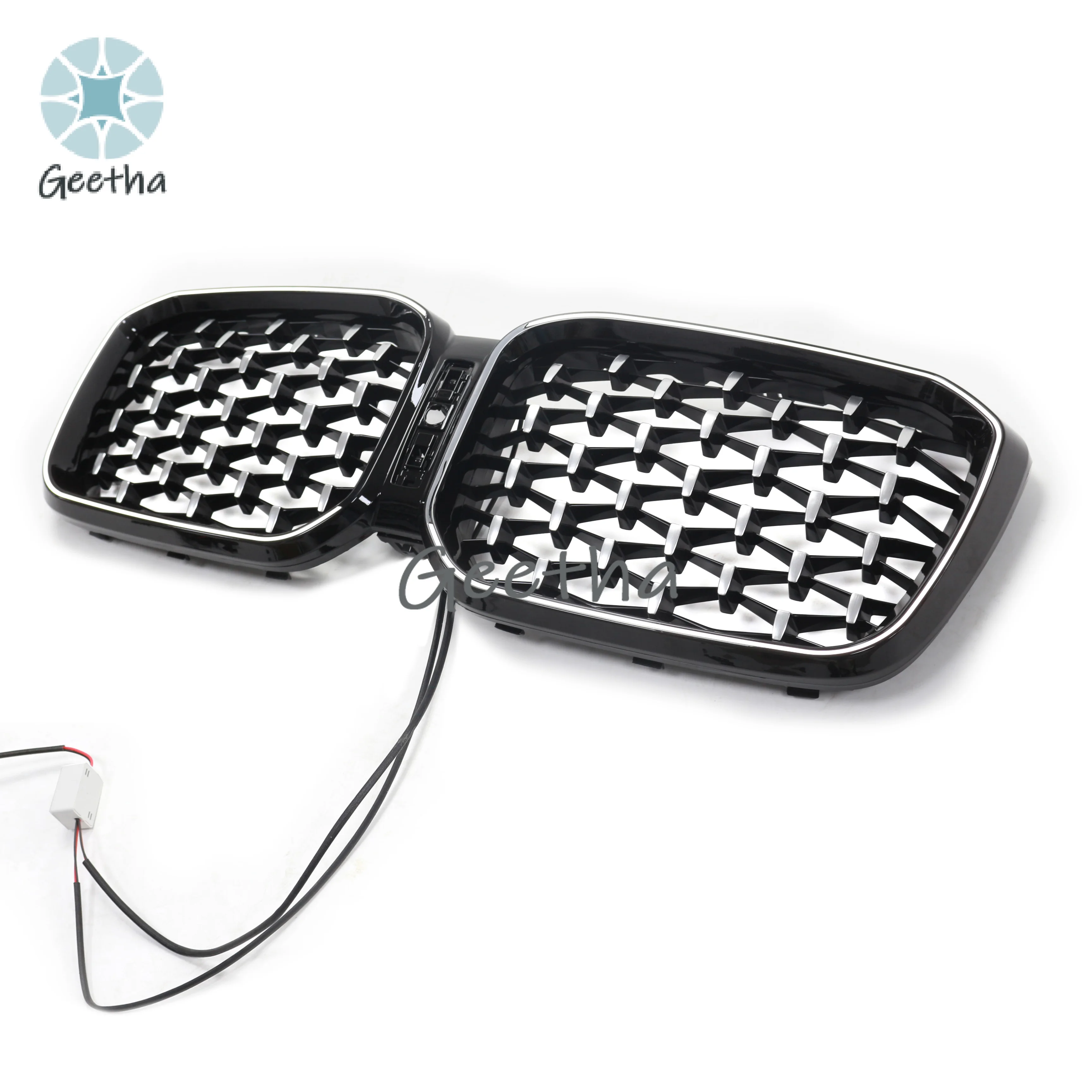 АБС-пластик решетка бампера переднего автомобиля в ромбовидном метеорированном