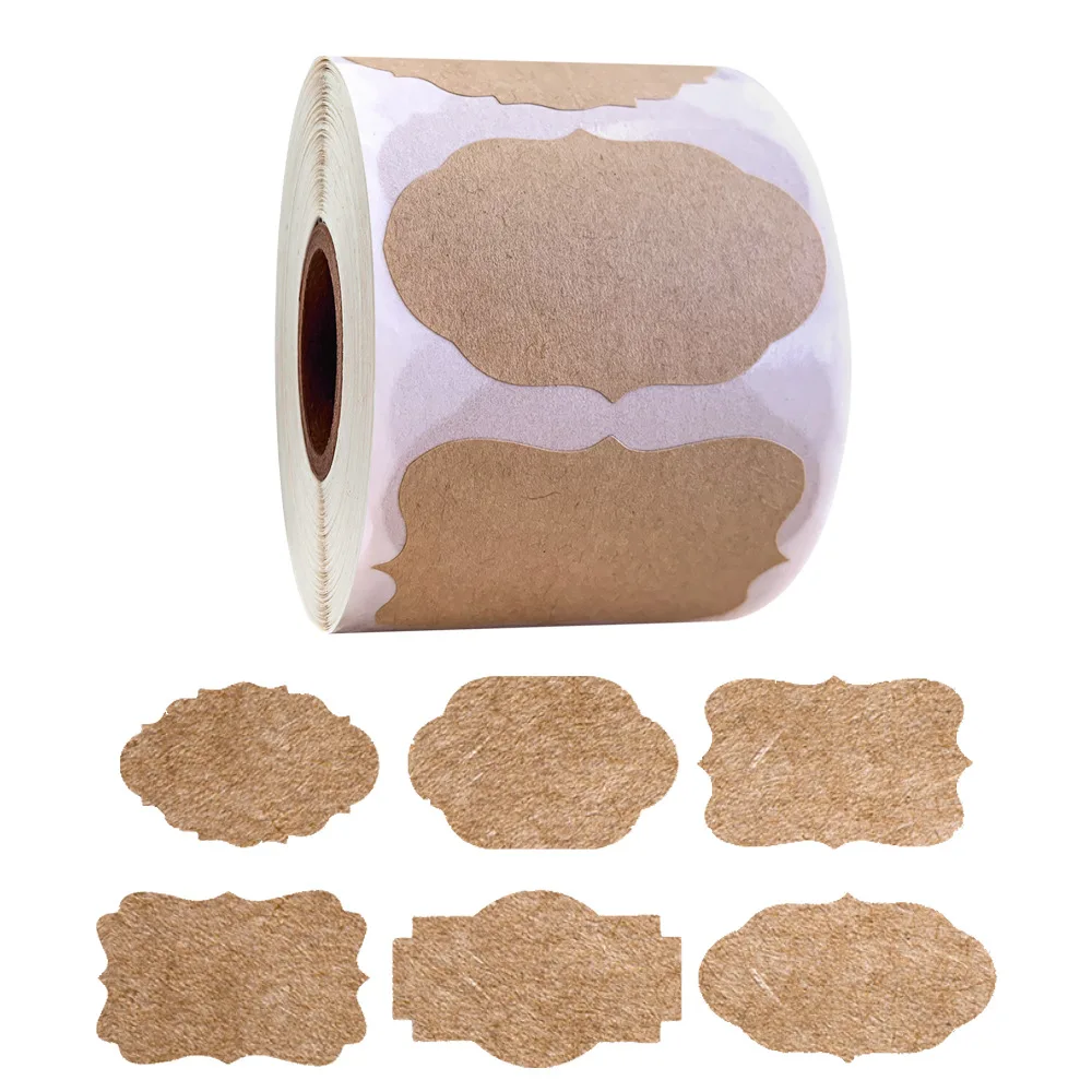 

Packaging self-adhesive of cowhide