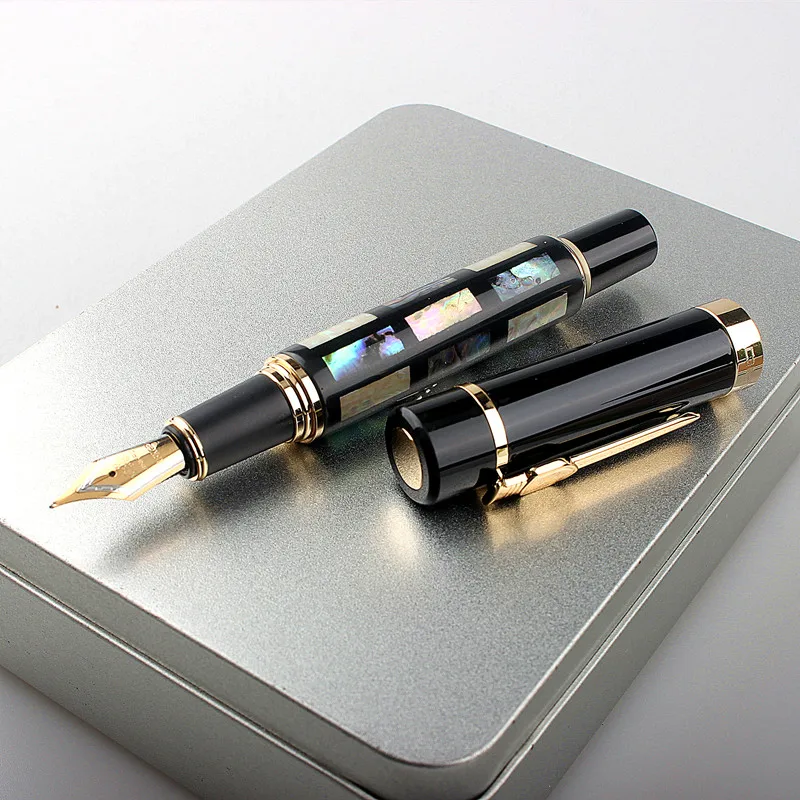 Ручка перьевая Jinhao 650 высокого качества, 0,6-0,7 мм, с наконечником 1,0 мм от AliExpress WW